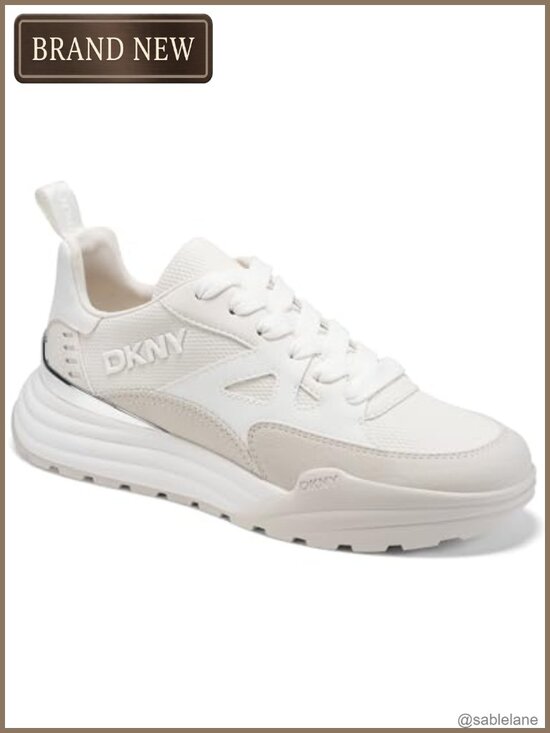 Shoes - DKNY Zanira Lace Up Chunky Platform Sneaker Women's Athletic Shoes